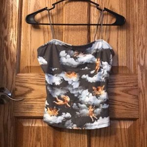 Rue21 cupid cropped tank cami